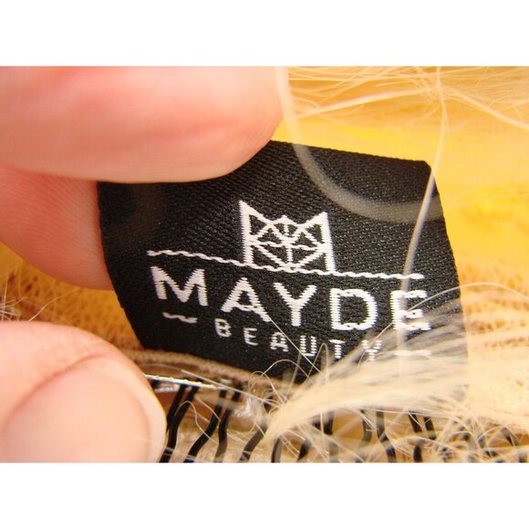 Mayde Beauty Wig Color 613 Light Blonde Straight Style Axis Lace Front Ivy Tpart - Picture 11 of 14